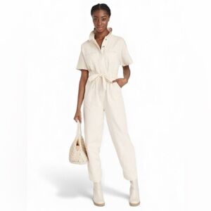 Universal Thread Women's Cream Jumpsuit-Sz 6